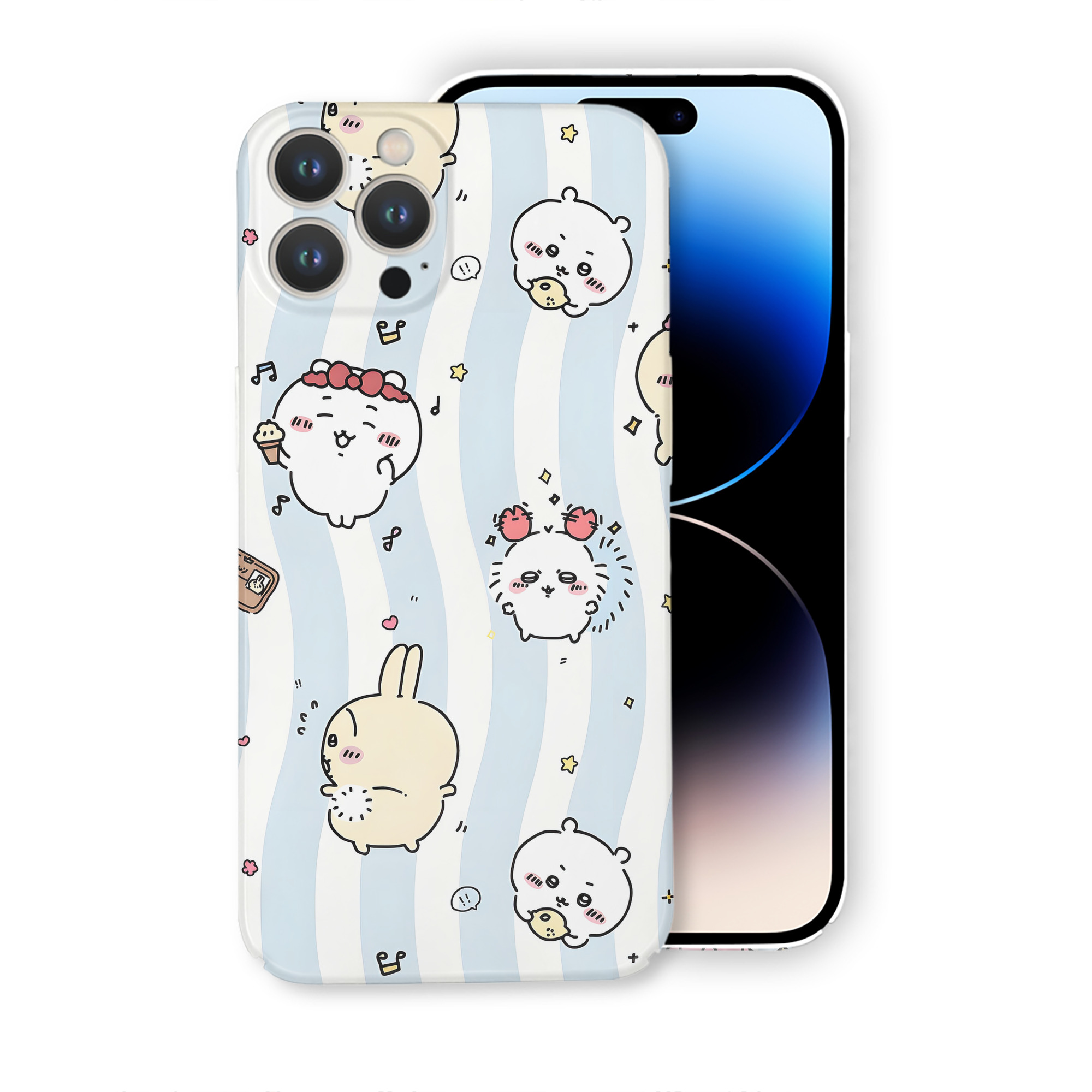 （画像用） ちいかわ Chii-kawa 【iPhone 14シリーズ対応】ハードケース